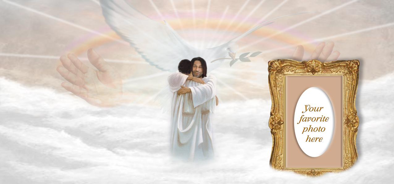 In Gods Arms (AA) Clouds Bronze